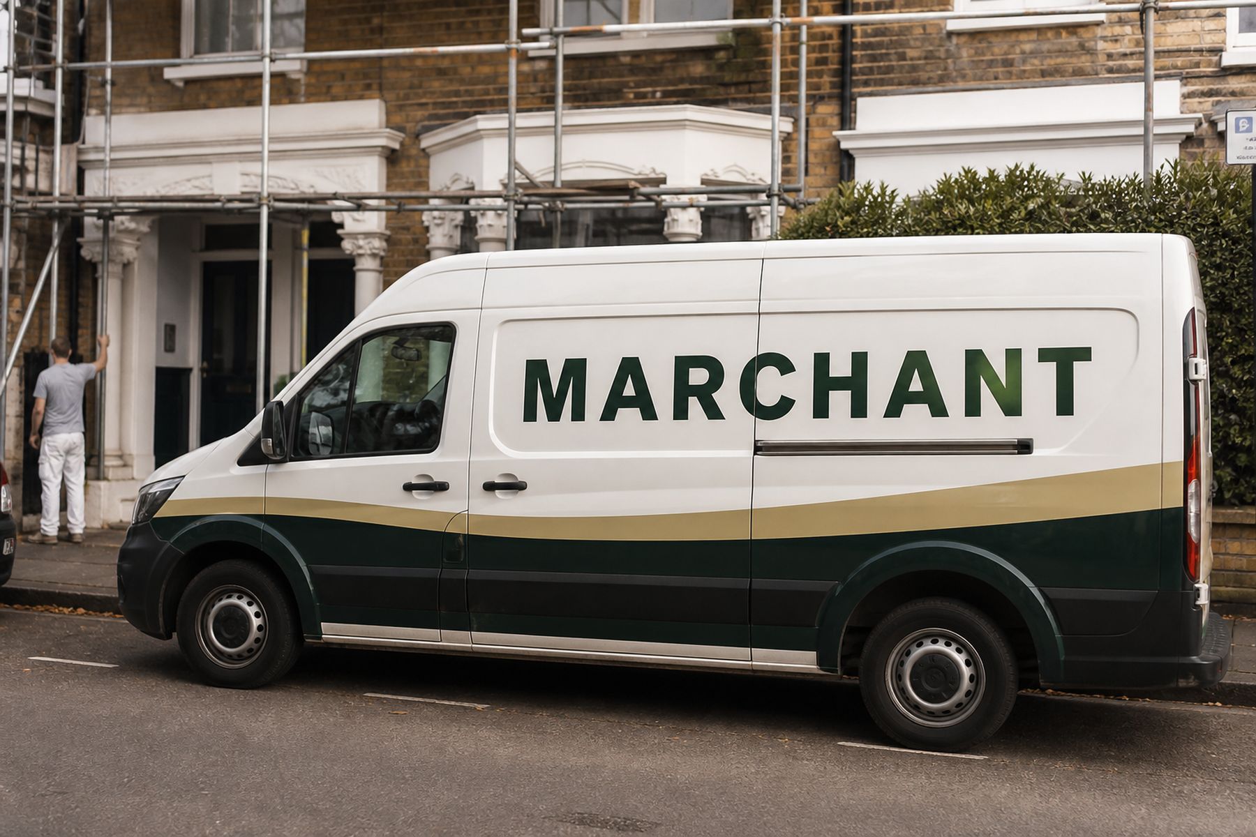 Marchant & Sons, a builder demo site in the High Street design